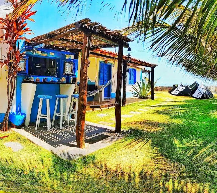 Pousada Casa Azul Do Piaui Luis Correia Exterior foto